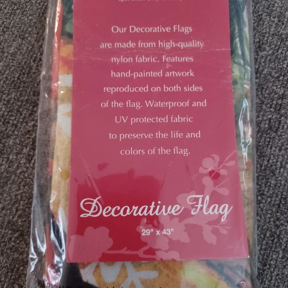 Meadow Creek Lg 29X43 Welcome Flag Cardinals Christmas Wreath Printed Both Sides